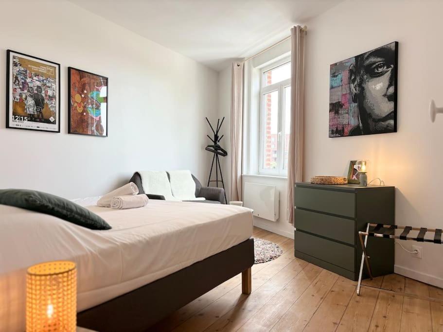 Maison Renovee 4 Personnes - Prox Lille Marquette lez Lille Exterior foto